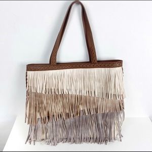 Steve Madden| Fringe Boho Tote